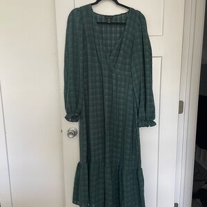 Green Gingham ASOS Dress